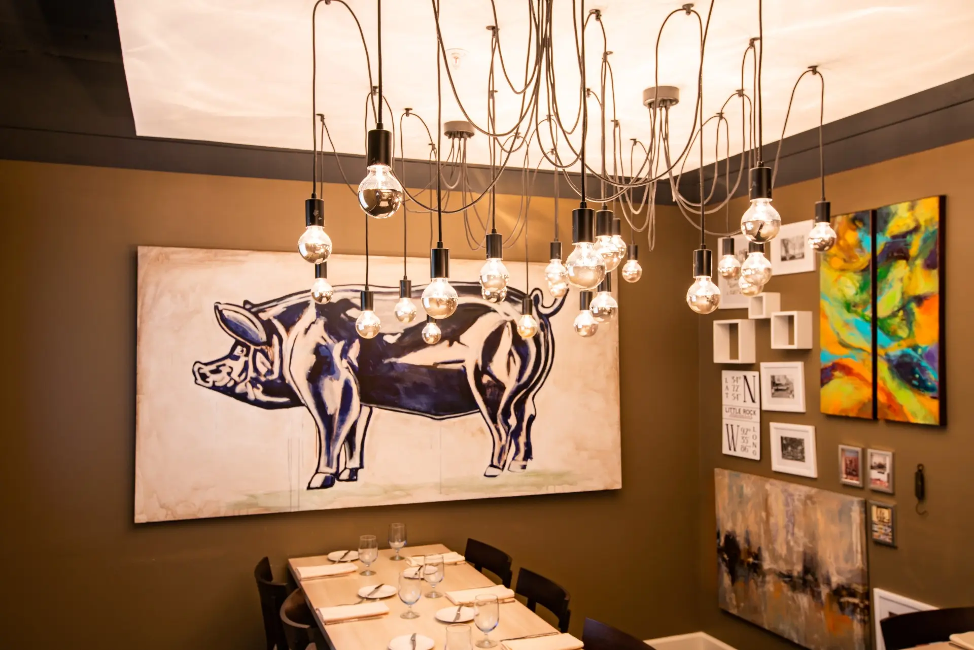 Private dining room at Table 28