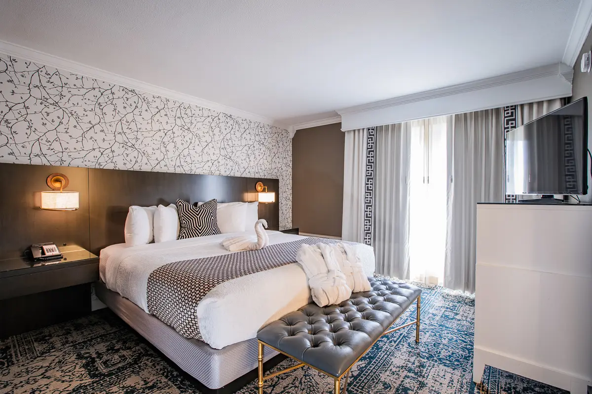 King bedroom in a Presidential Suite